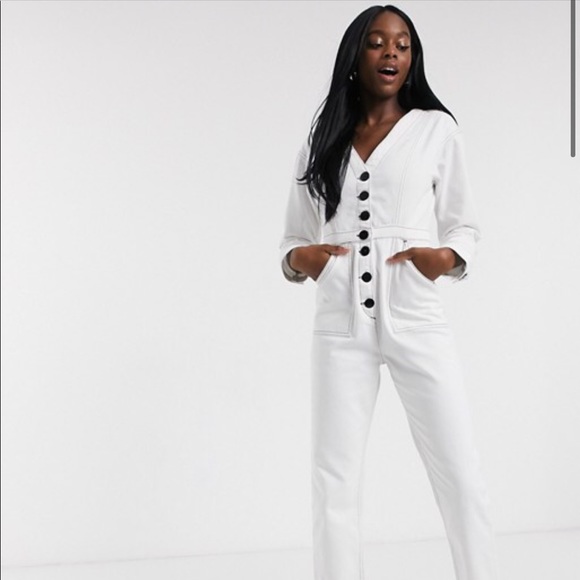 Denim Jumpsuit - Picture 1 of 3